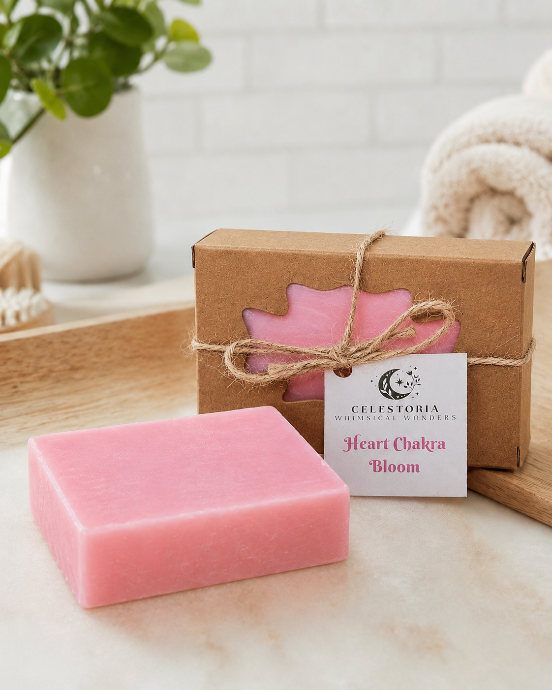 Heart Chakra Bloom Bar Soap