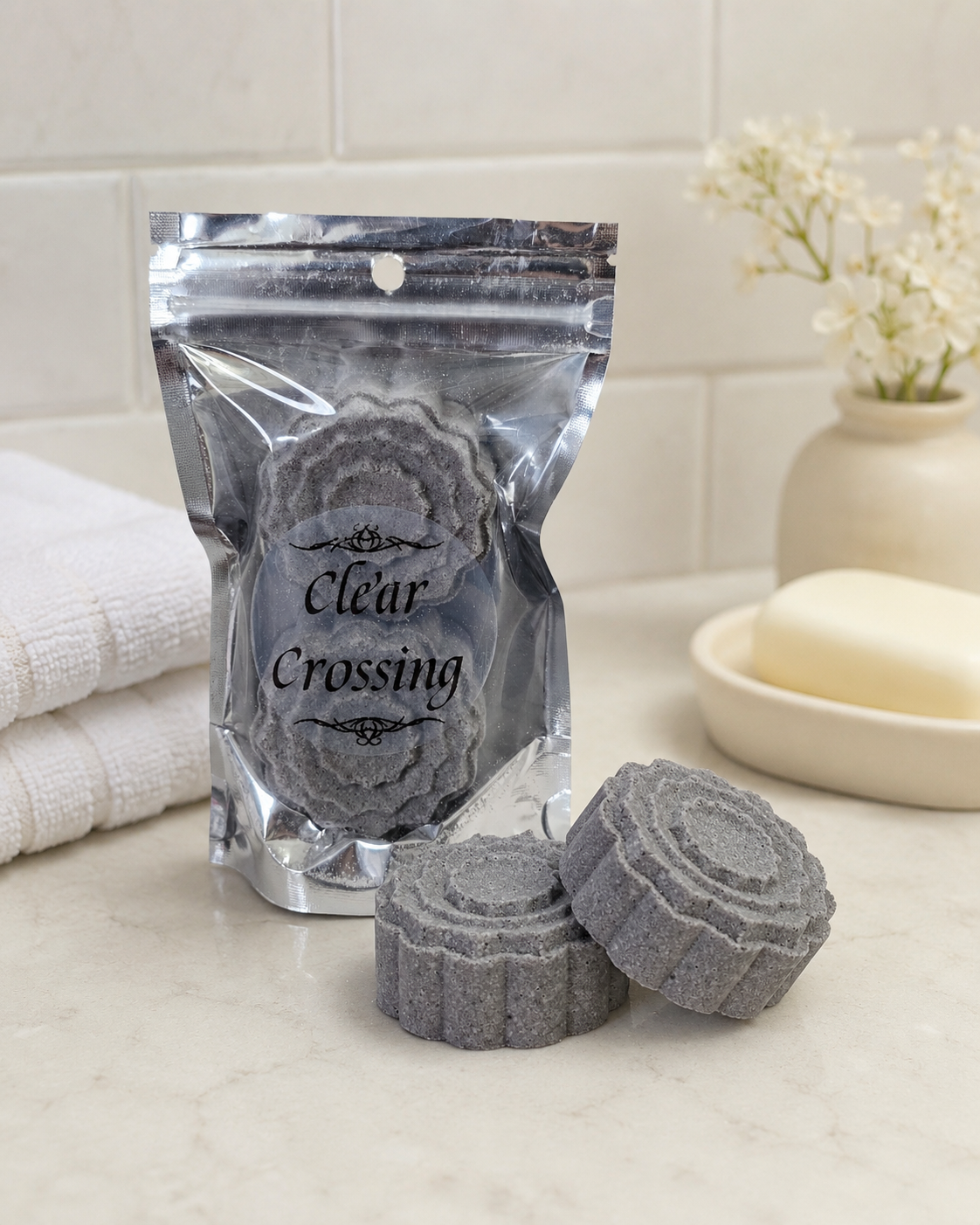 Clear Crossing Shower Steamers