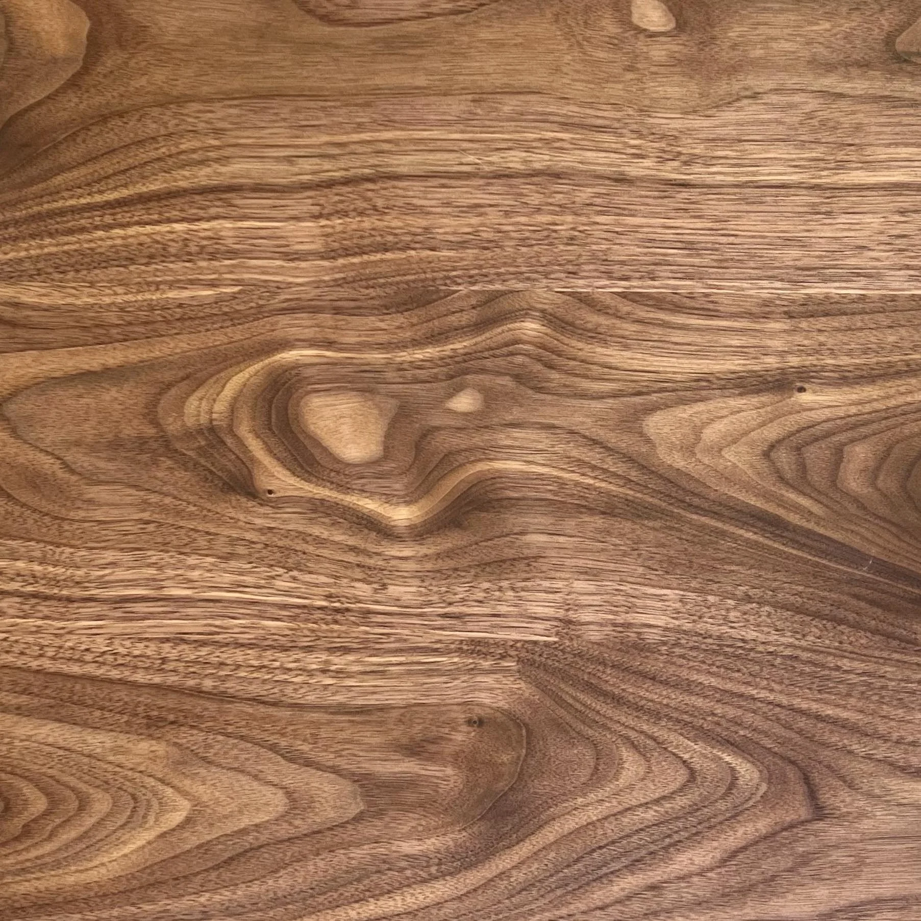 Walnut table top made by D3 Woodworks