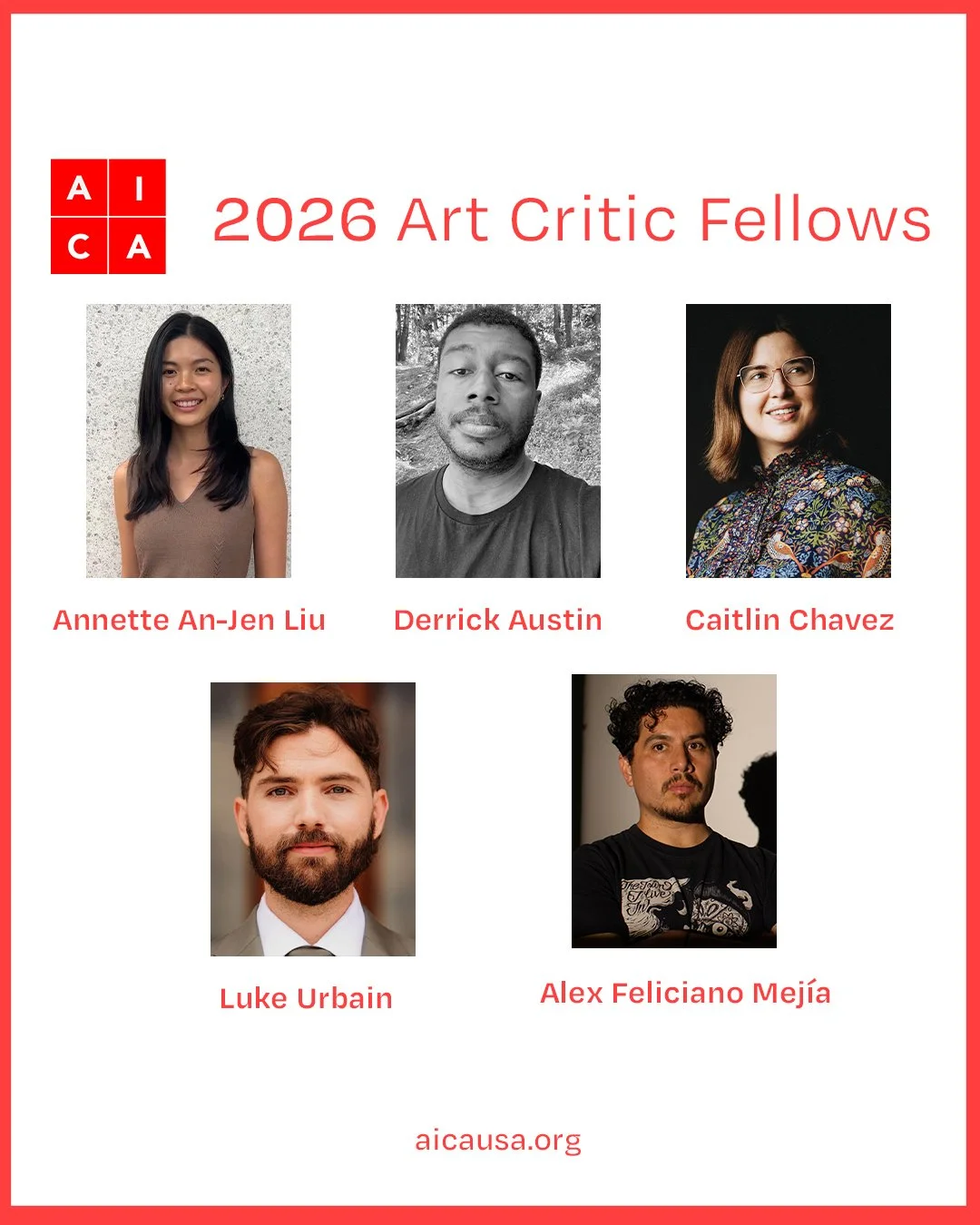 AICA-USA Announces 2026 Art Critic Fellowship Cohort 