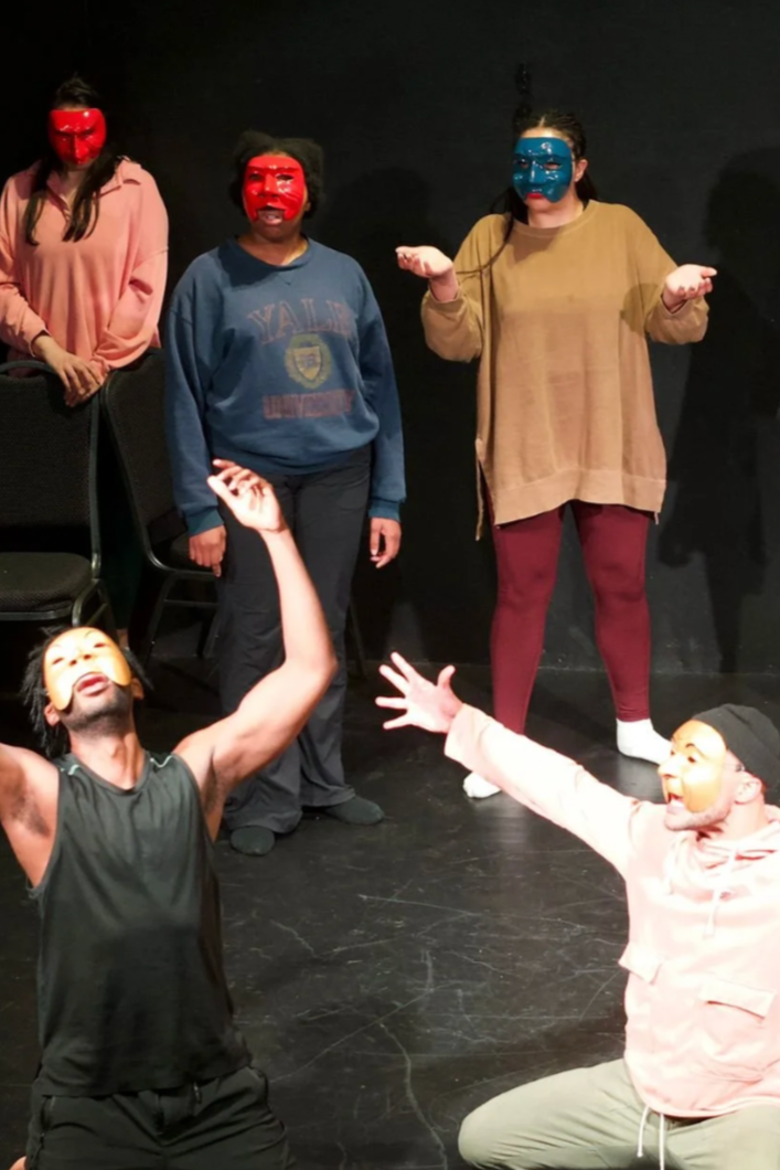 Transformative Actor Training and Scene Study: Embodying Imagination with Masks - Day 4