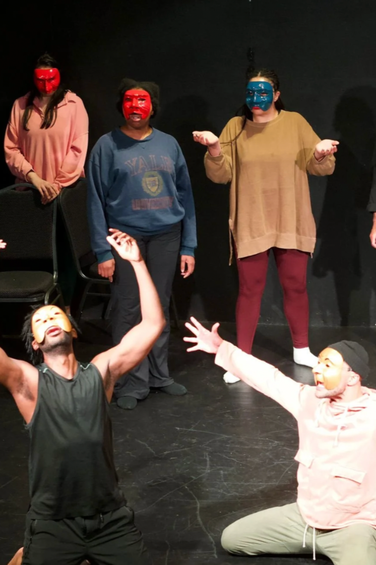 Transformative Actor Training and Scene Study: Embodying Imagination with Masks - Day 6