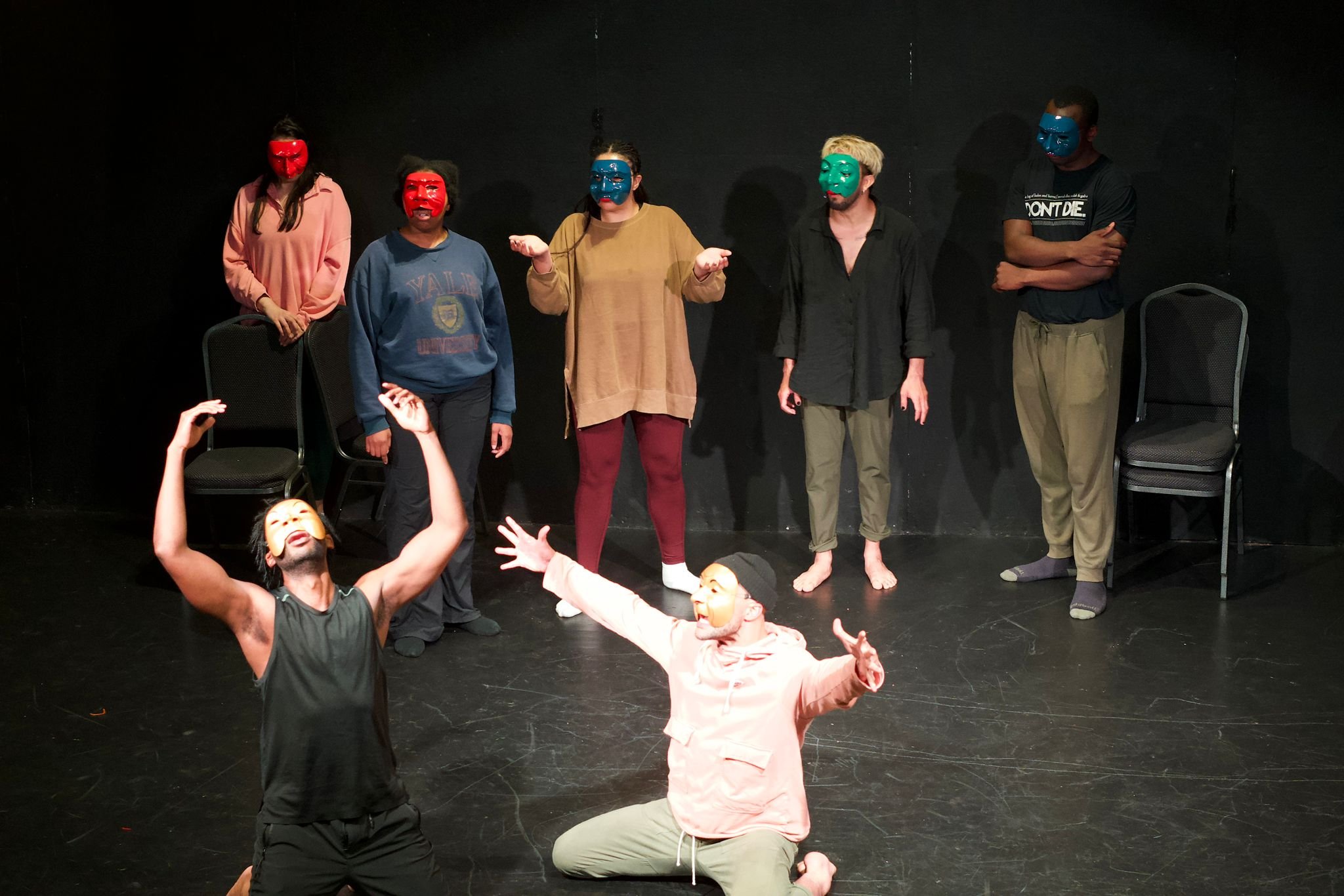 TRANSFORMATIVE ACTOR TRAINING AND SCENE STUDY: EMBODYING THE IMAGINATION WITH MASKS
