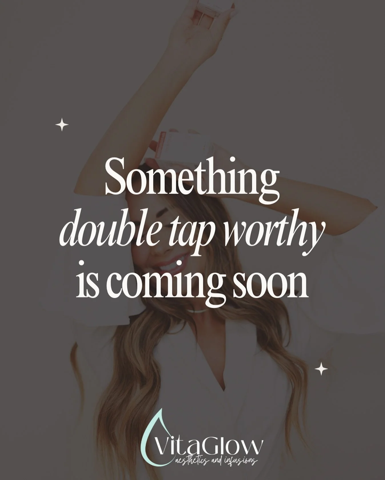 Exciting new service coming soon to VitaGlow! 🤭 we can&rsquo;t wait to share it with you! ✨