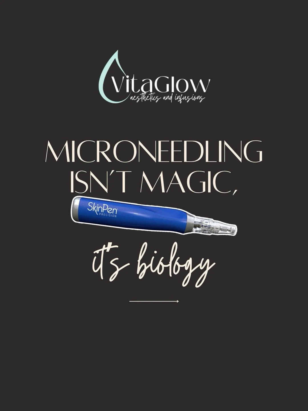 Microneedling is one of the smartest things you can do for your skin. 
It creates tiny, controlled micro-injuries that tell your body, &ldquo;Hey, repair this!&rdquo; 
The results aren&rsquo;t instant and that&rsquo;s the point. They build slowly, na