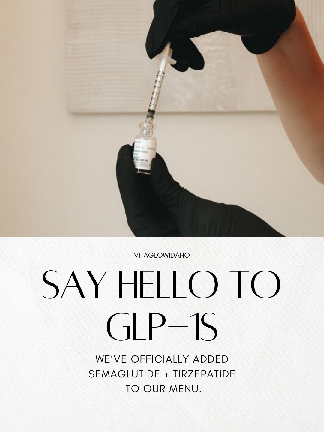 Semaglutide + Tirzepatide have officially entered VitaGlow menu. 

📲 Book your consultation