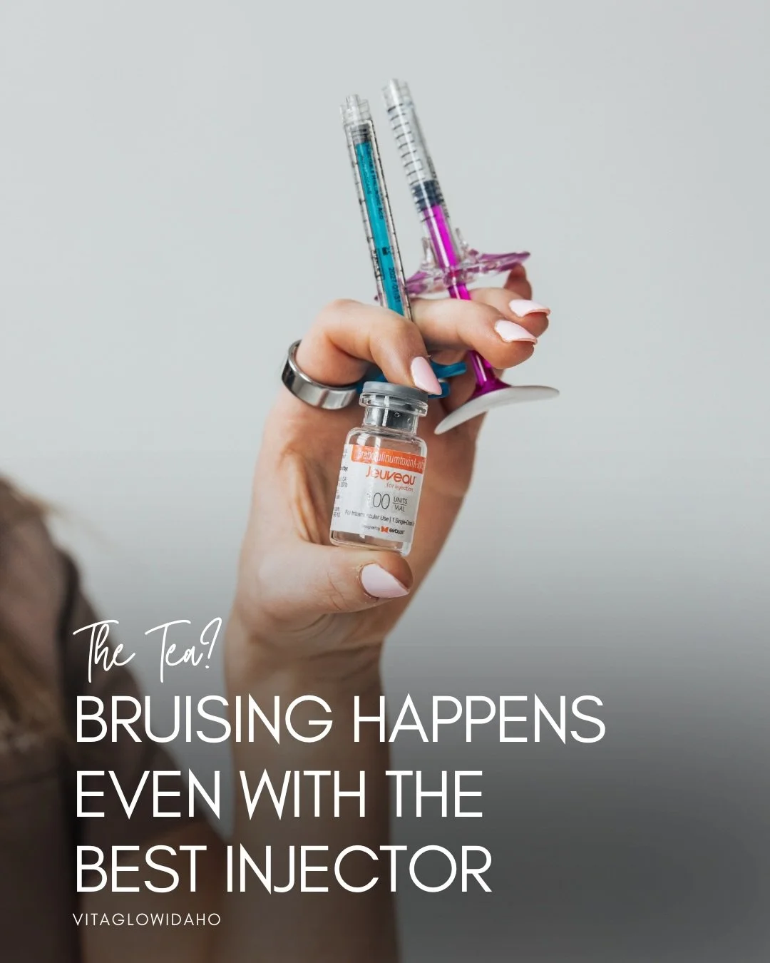 You saw a bruise and panicked&hellip;
let&rsquo;s fix that 🤭