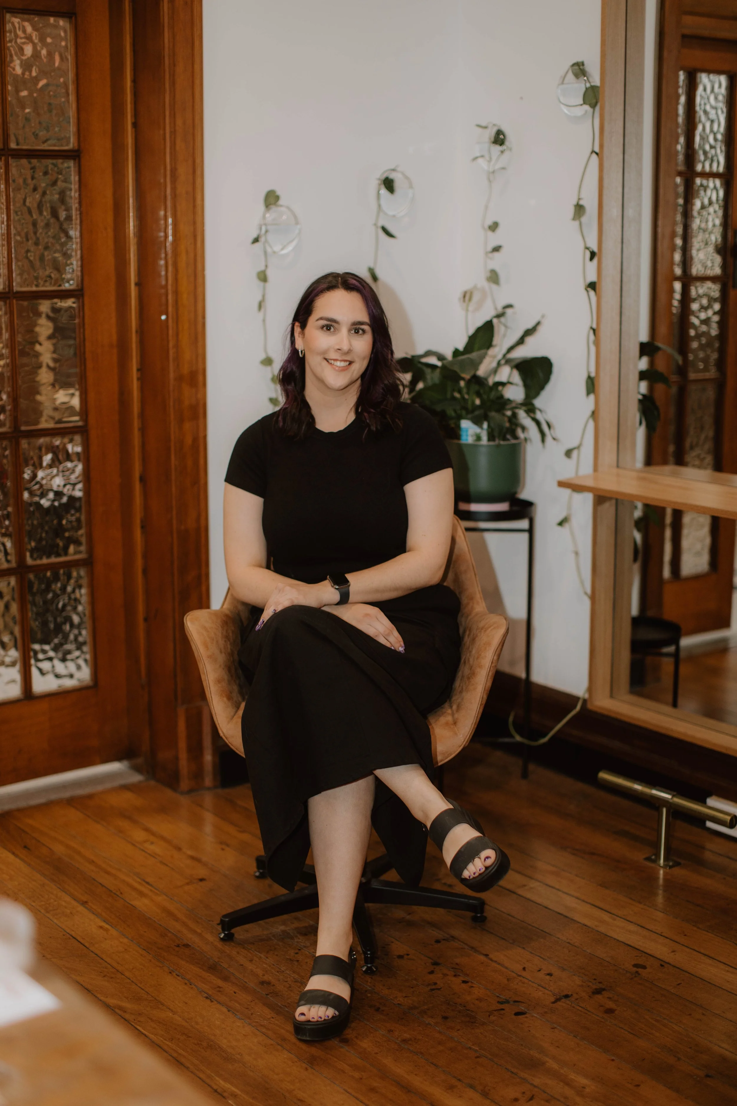 Senior Stylist Tahlia at Palomino Hair Salon, Lismore