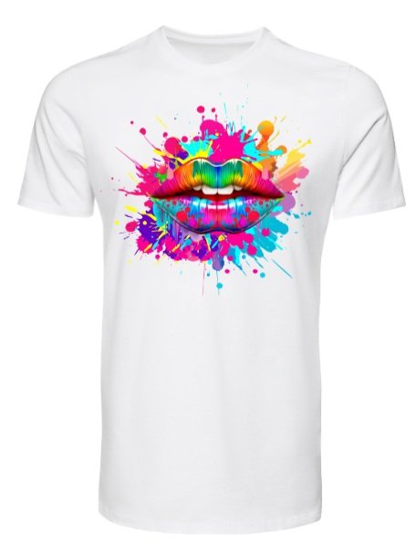 vibrant Lip Shirt!