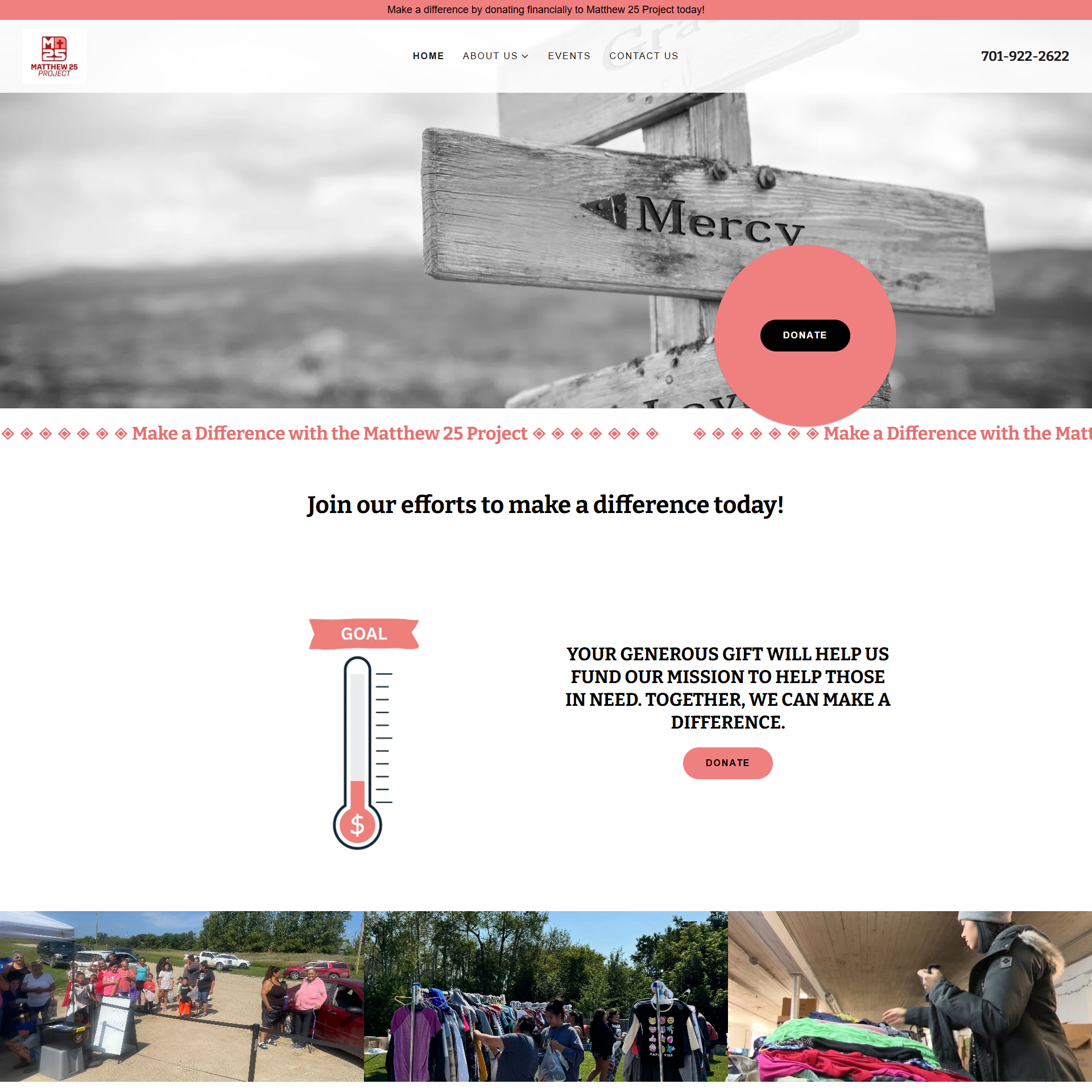 Minot Matthew 25 Project