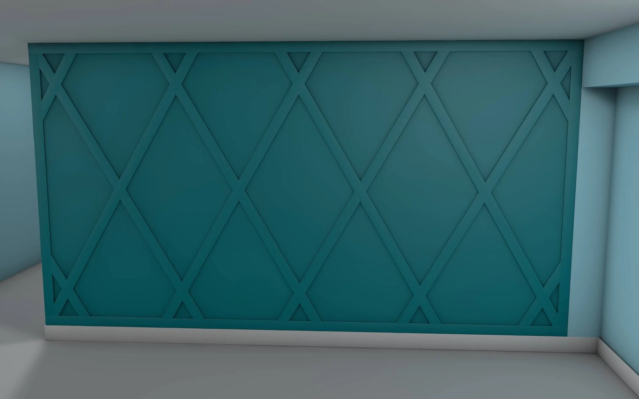 Geometric Accent Walls