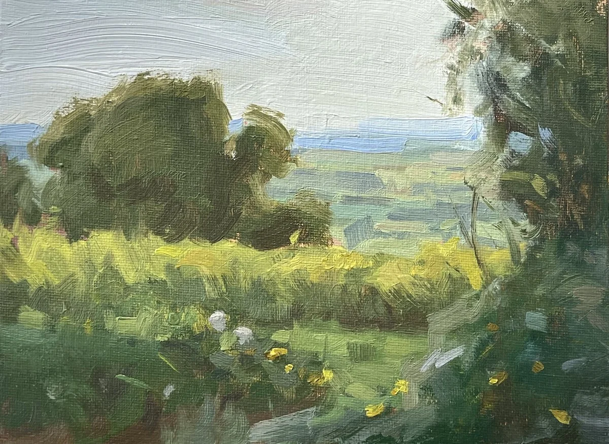 View Above Bath Study