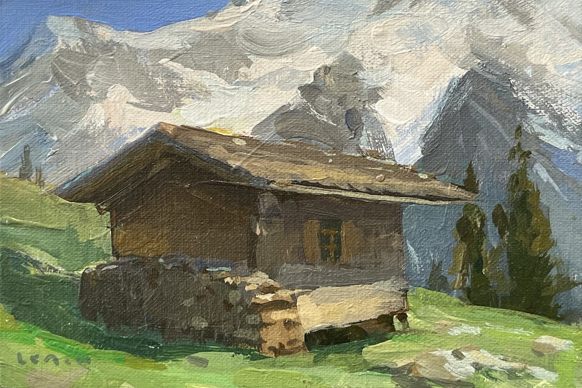 High in the French Alps