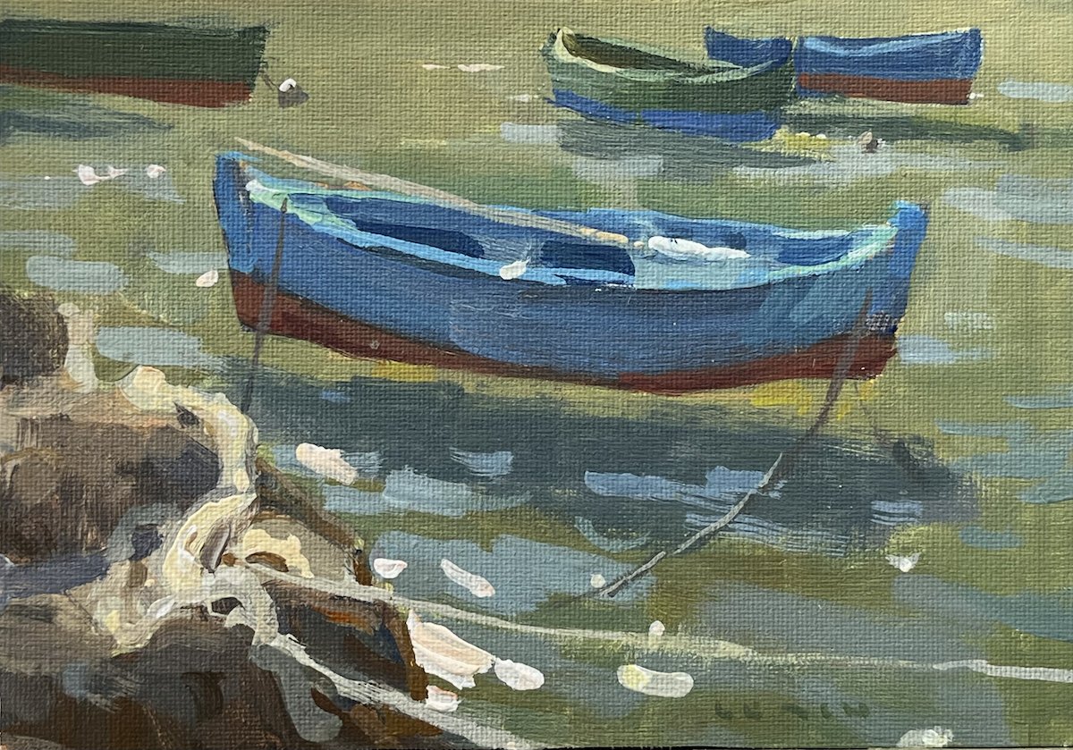 Moored Boat