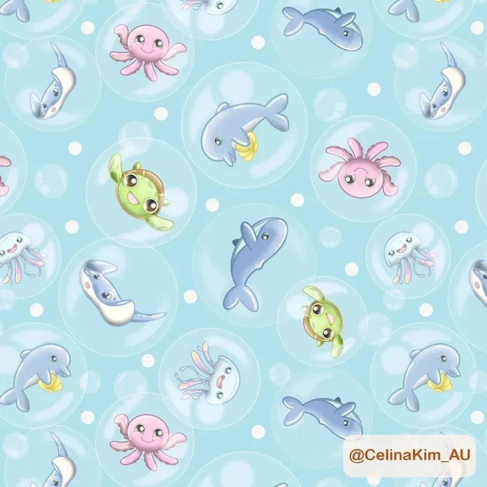 This pattern is a part of my 'Ocean Friends' collection. Swipe to see pencil case mock up. Let me know where you'd like to see this pattern on?

For licensing opportunities, get in touch with @artshinelicensing

#artshinelicensing 
#artlicensing 
#pr