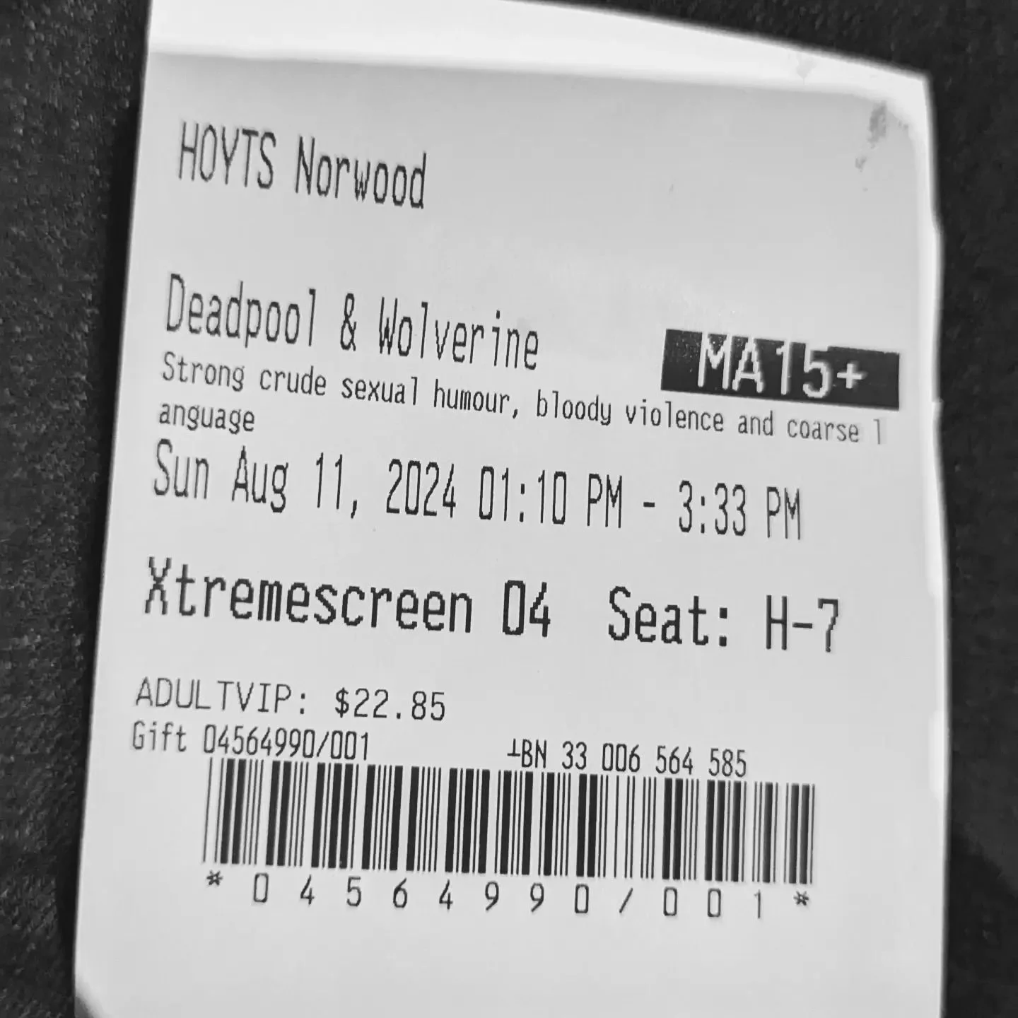 Deadpool &amp; Wolverine!

#hoyts #deadpool #wolverine #deadpoolmovie #deadpoolwolverine #norwood