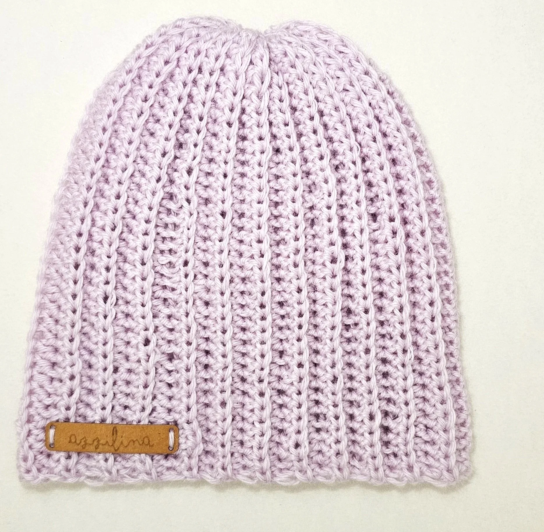 Lavender Cuddle Newborn Beanie
