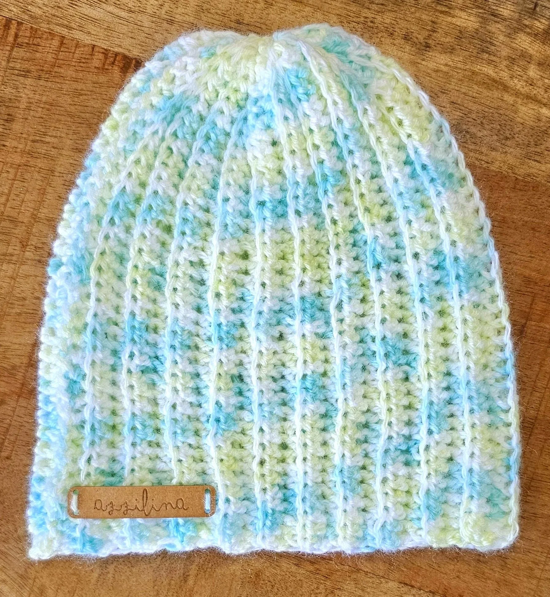 Handmade Pastel Newborn Beanie