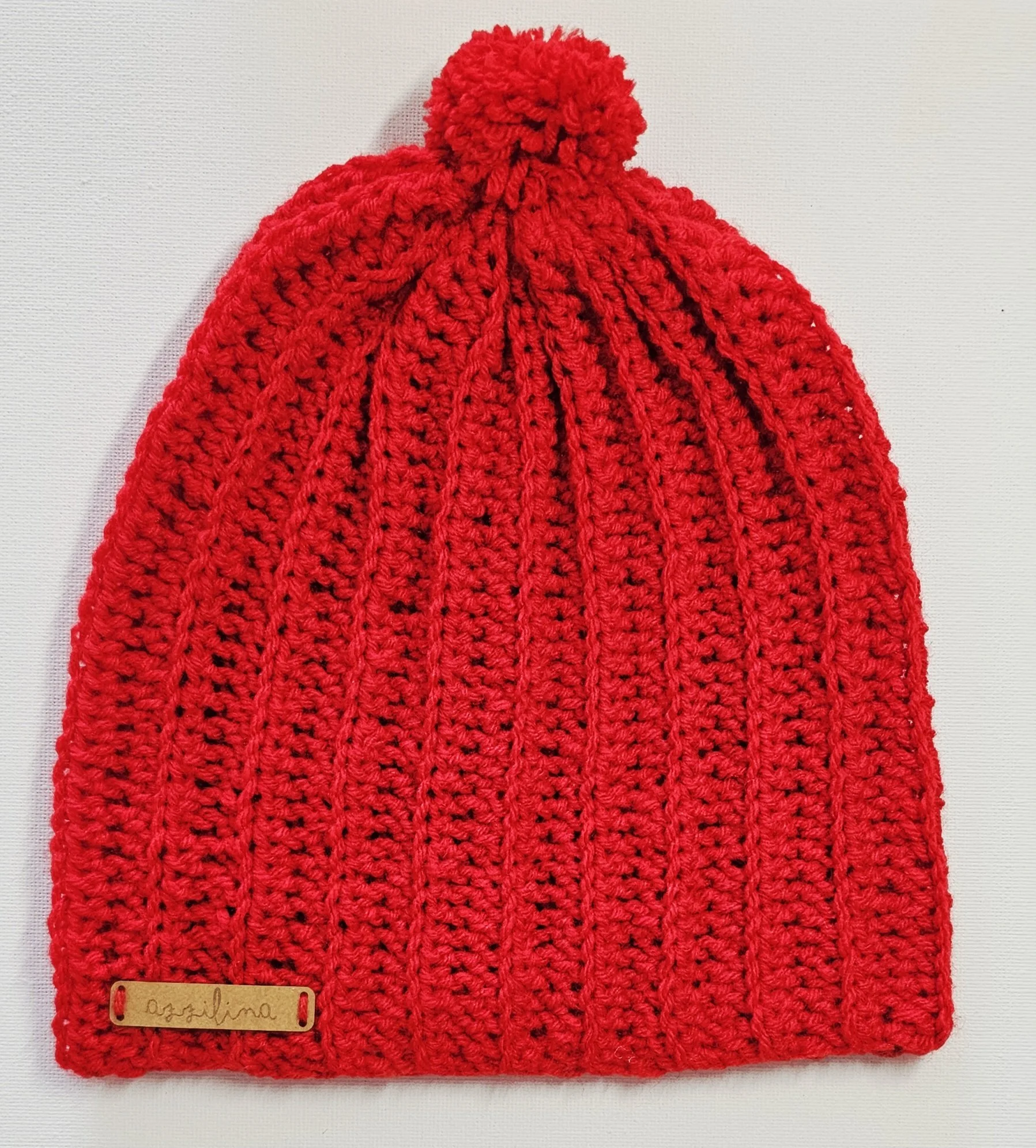 Cozy Red Toddler Beanie