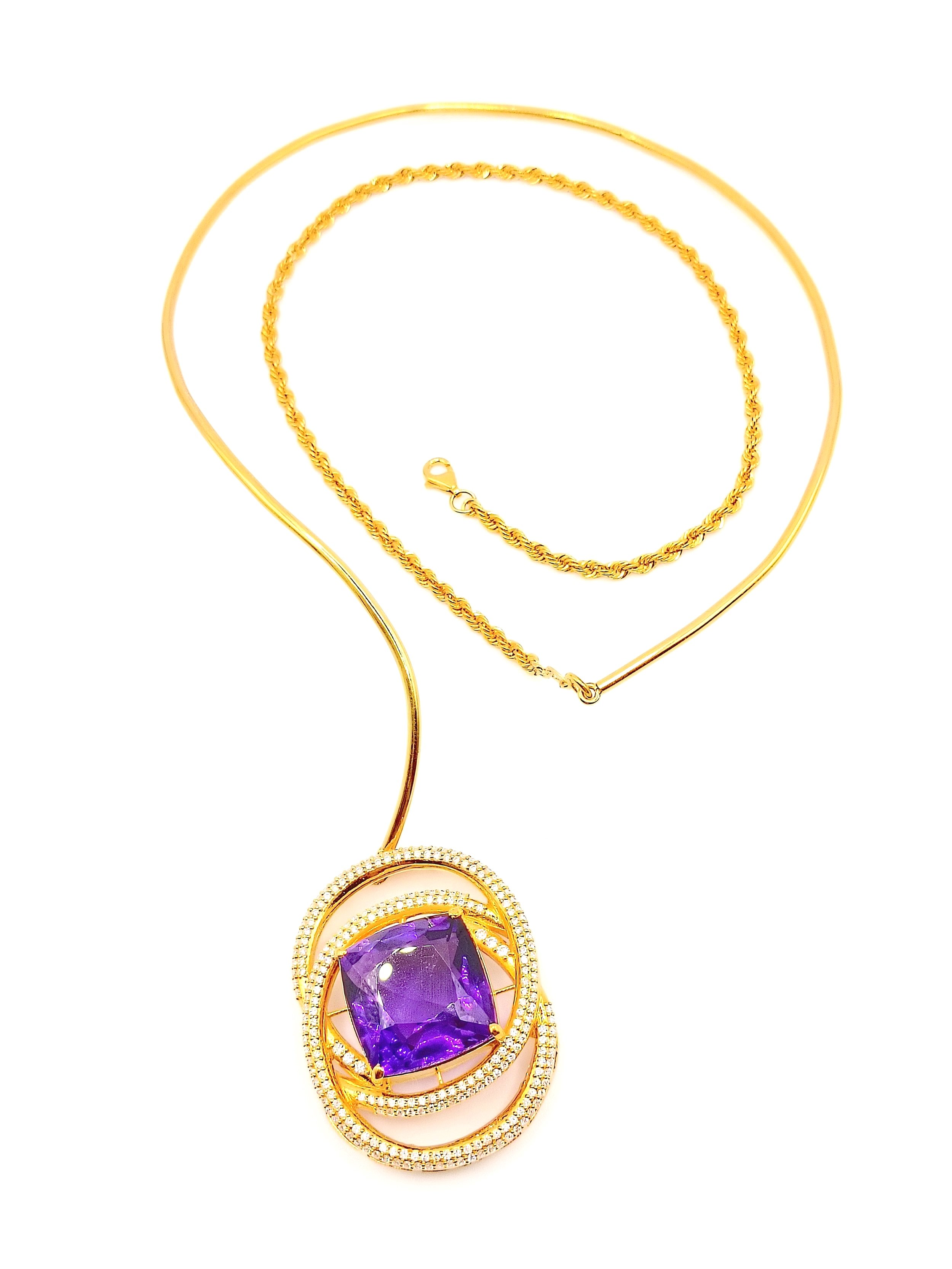 Amethysts Necklace