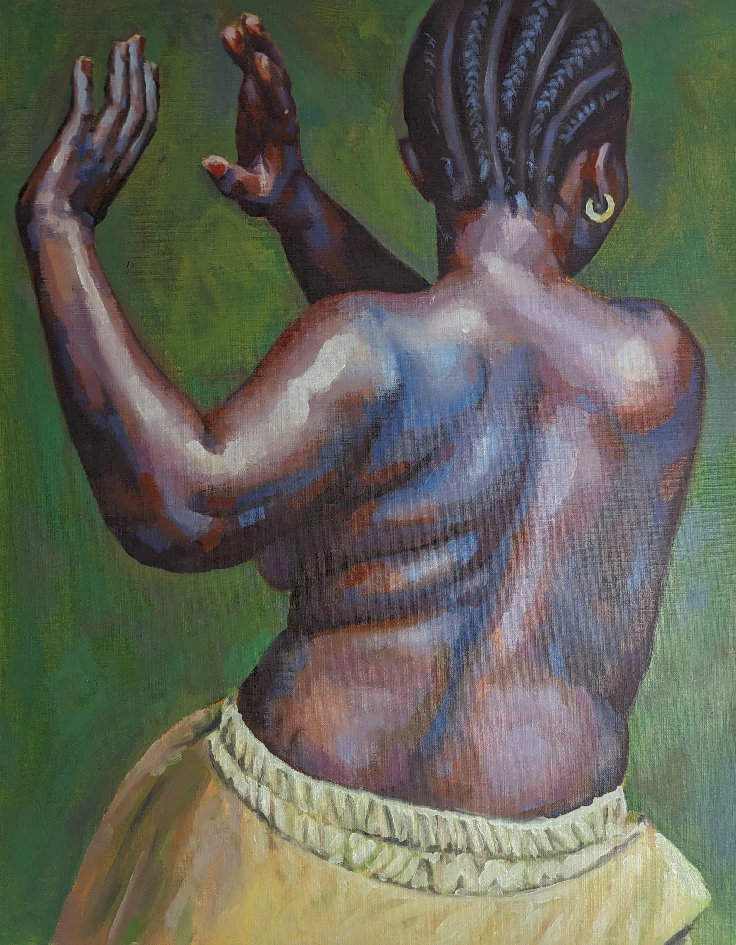 Woman in Yellow