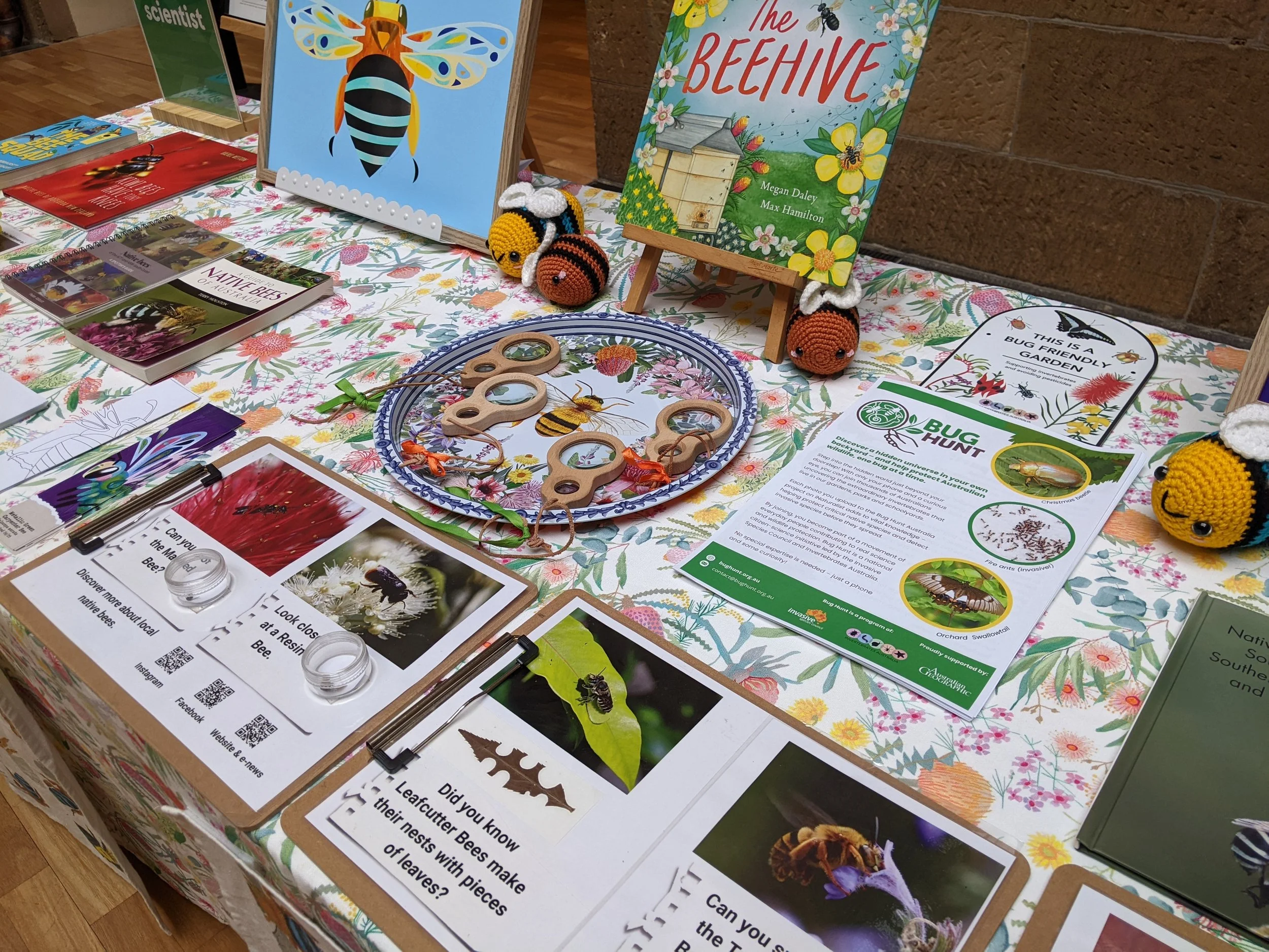 PAST EVENT Native bee Themed Drop-in Station at Early Birds Event
