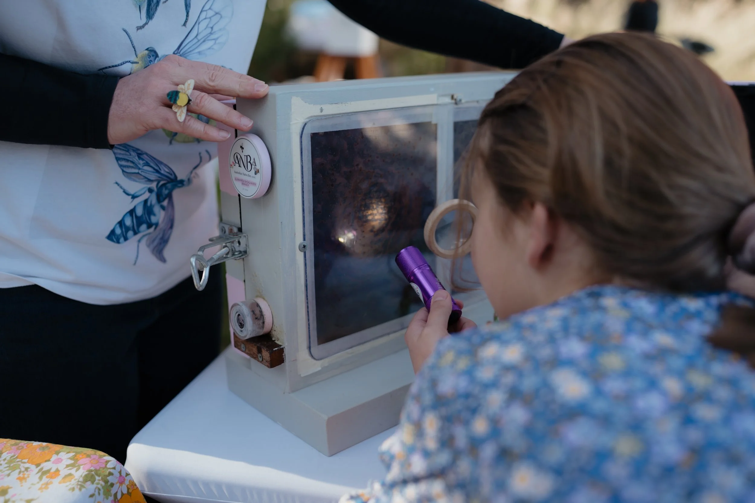 ‘Buzzing About Native Bees’ at Nature Shake School Day