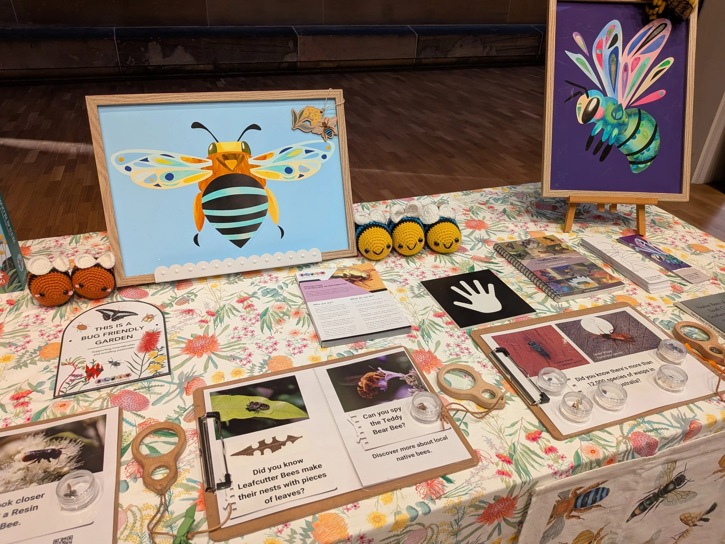 PAST EVENT Native bee Themed Drop-in Station at Early Birds Event