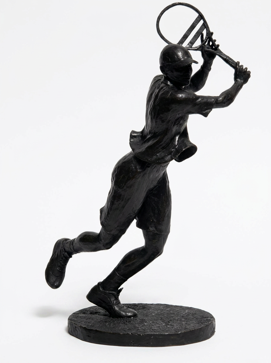 Andy Roddick Tennis Sculpture