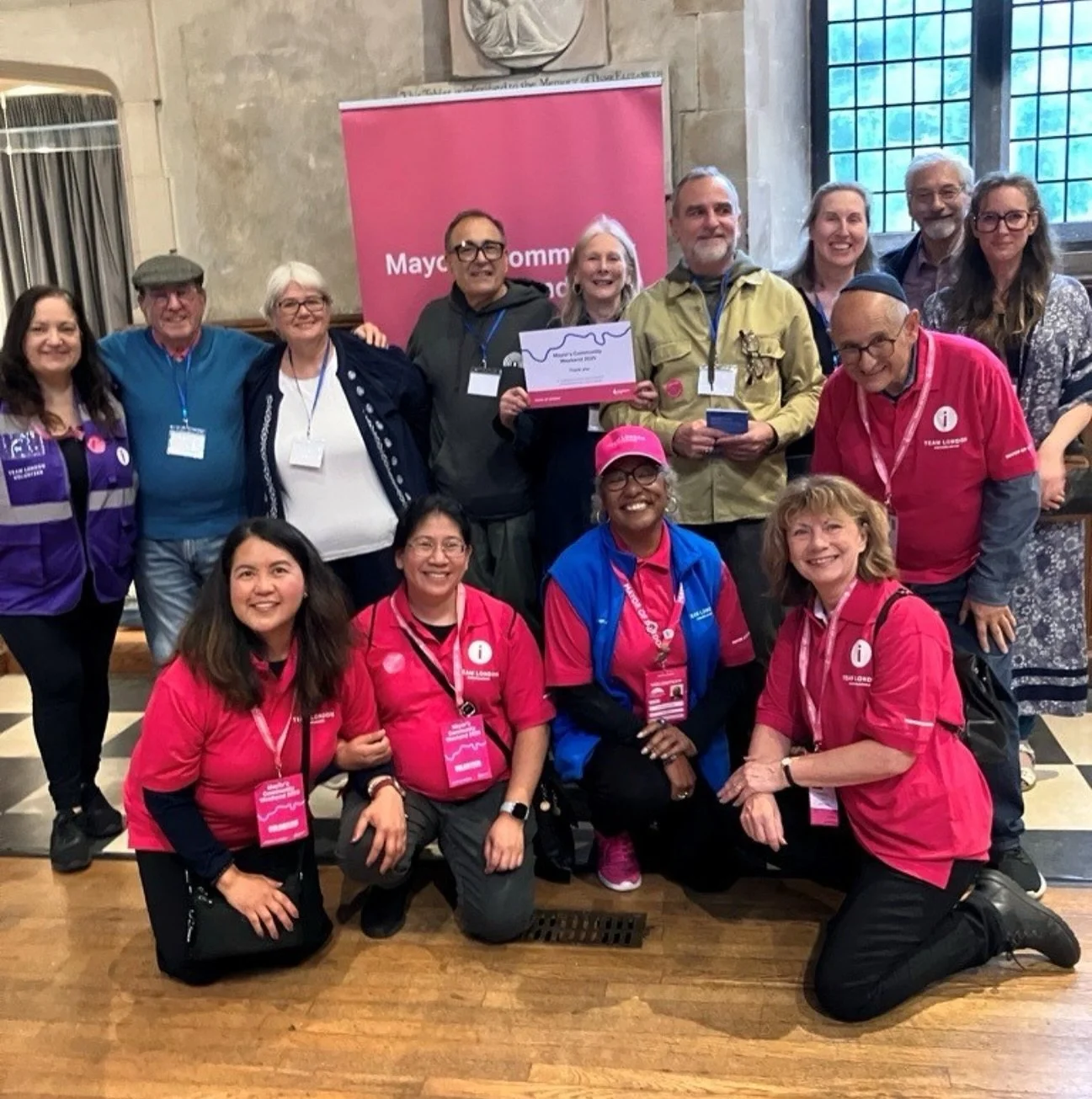Thank you Mayor of London&rsquo;s community weekend team here with our volunteers!