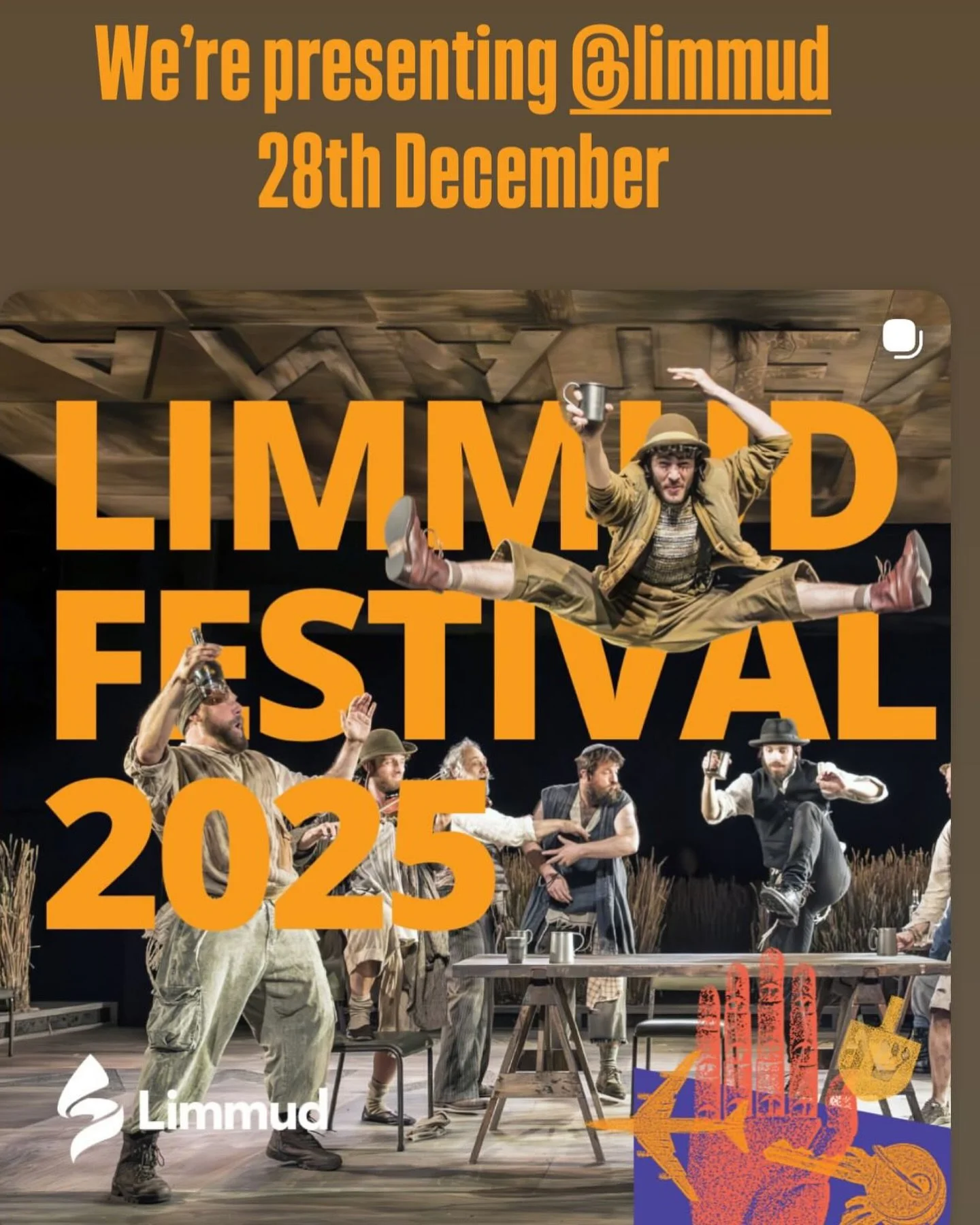 Can&rsquo;t wait to see you all at Limmud 

12-1 Sunday 28th December

We&rsquo;ll be presenting

THE 1000-YEAR-OLD JEWISH STORY REVEALED BENEATH THE BARBICAN