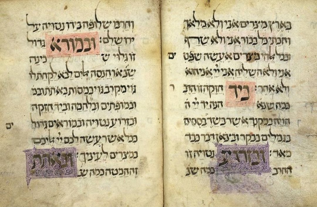 The Wolff Haggadah is an extraordinary northern French illuminated manuscript, written on parchment and believed to have been produced in the late 14th century in Avignon by the scribe Yaakov ben Shlomo Tzarfati.

It takes its name from Albert Wolf, 