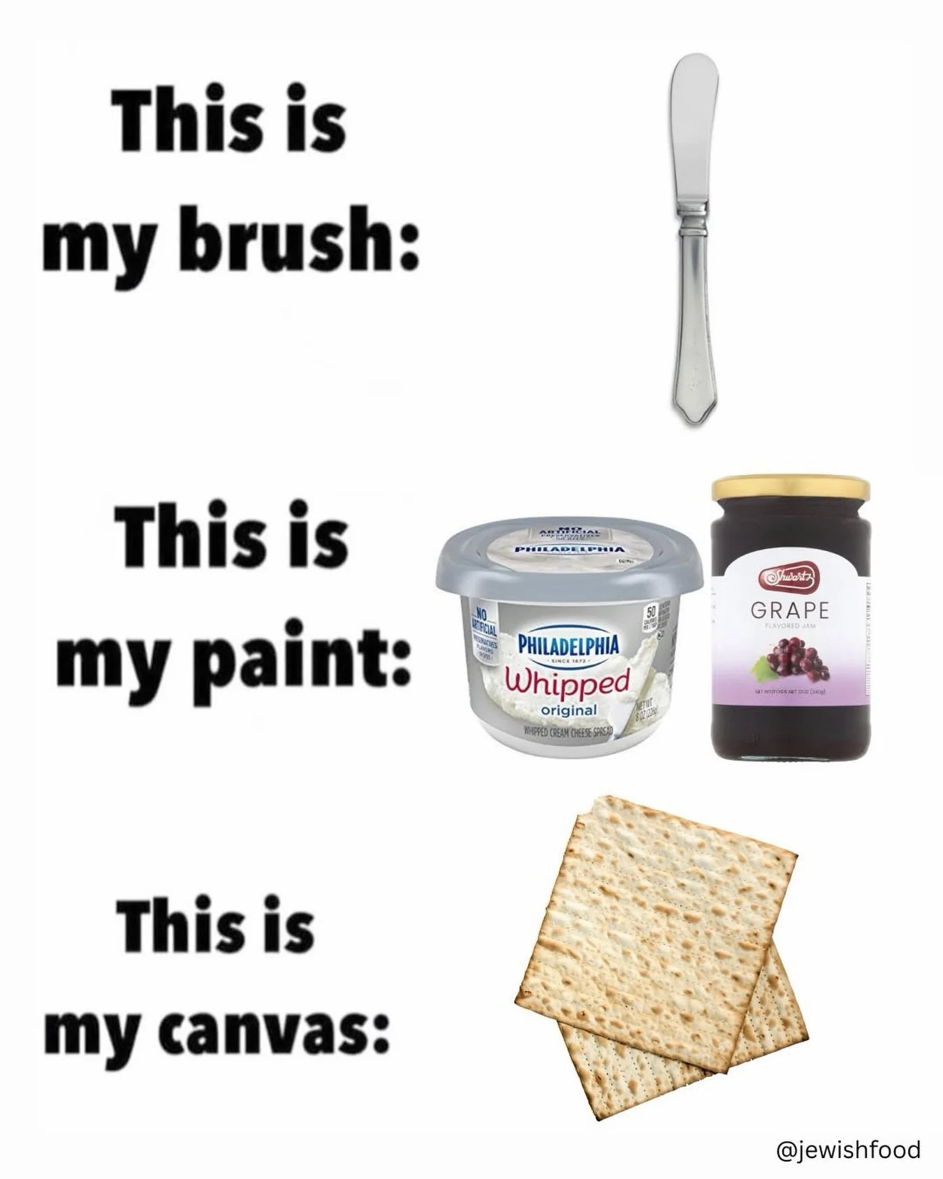 Agreed! Image with thanks to @jewishfood