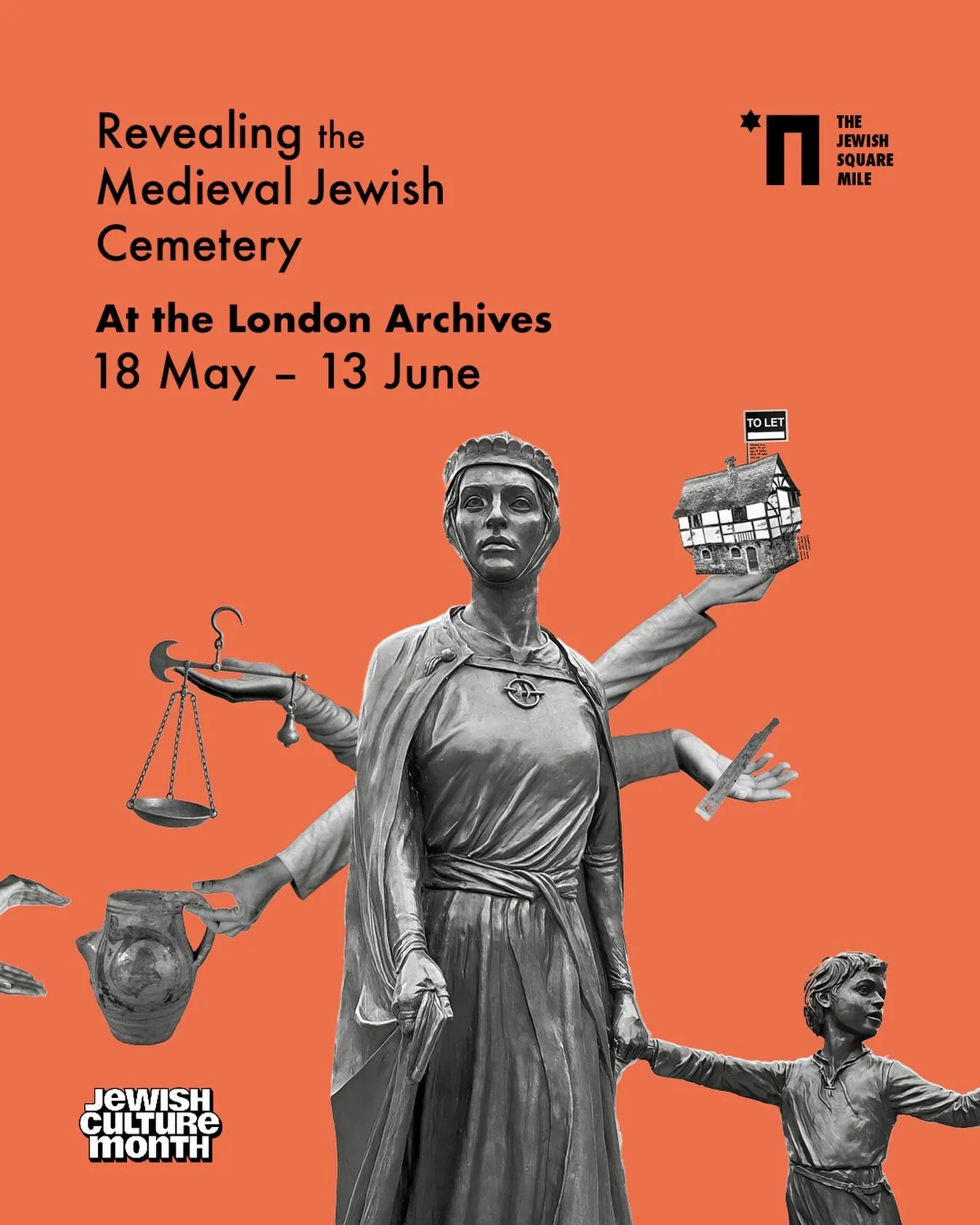 See you at The London Archive for Revealing the Medieval Jewish Cemetery!