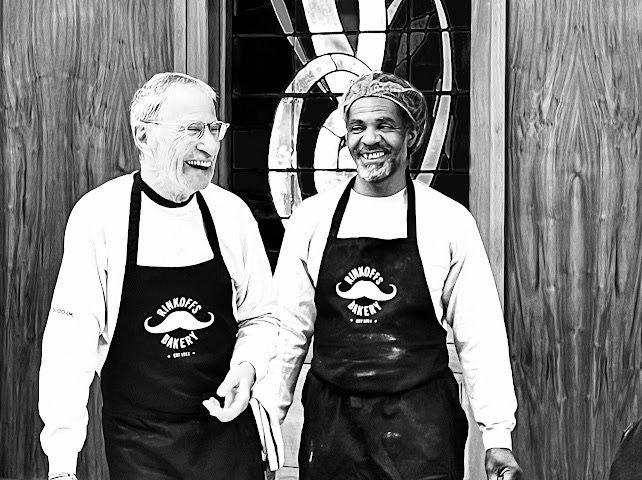 Ray Rinkoff and Richard Watts of Rinkoff Bakery who have worked side by side for 43 years launched the festival weekend with our Challah Make &amp; Braid at The Worshipful Company of Bakers. Guests braided their own challahs to take home and bake, an