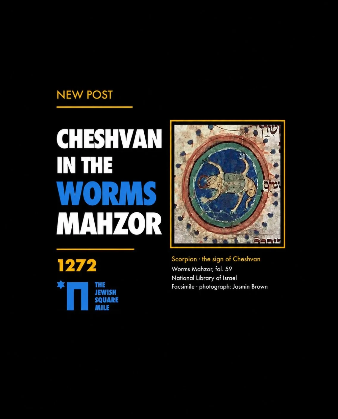 Cheshvan: Preparing for Winter in Medieval London

The Jewish month of Cheshvan has begun. The autumn festivals are over, but for the Jews of medieval London, as for their Christian neighbours, the coming winter brought a very real anxiety. Would the