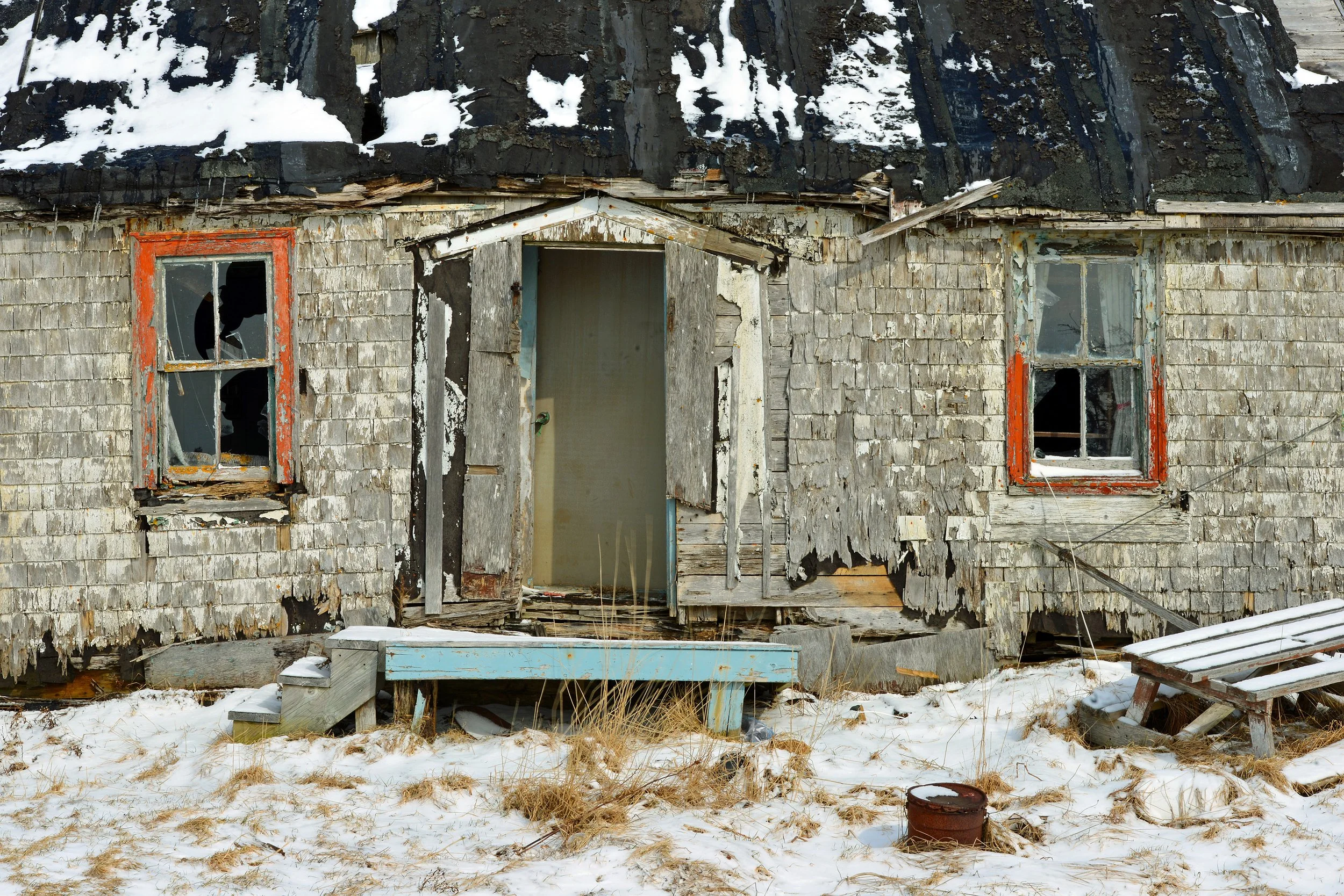 Abandoned home in Lower Prospect, Nova Scotia