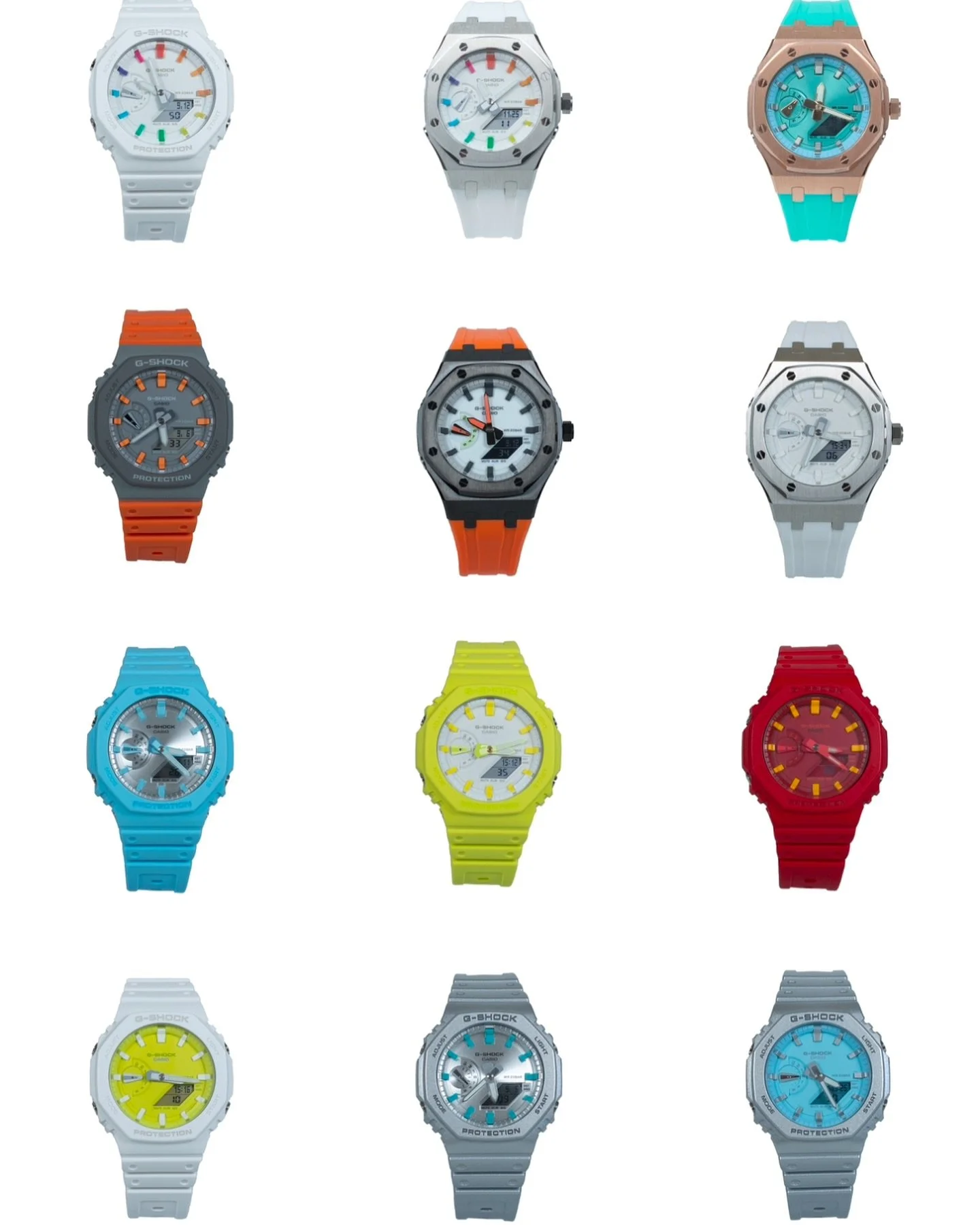 Which LOLLIPOP WATCH is your favourite? We are adding more watches with fun customised colour combos to the website, check them out&hellip;

Making Time POP! With Every Tick Tock 🕘

#makingtimepop #lollipopwatch #watchesofinstagram #gshock #godtier 
