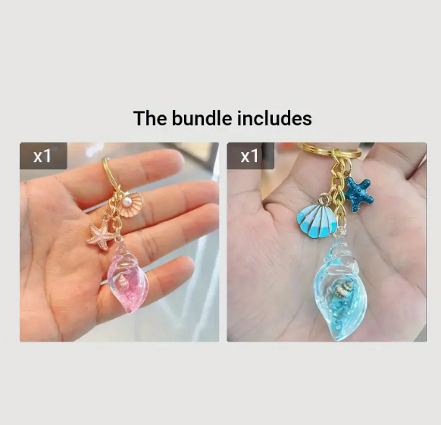 Seashell Keychains