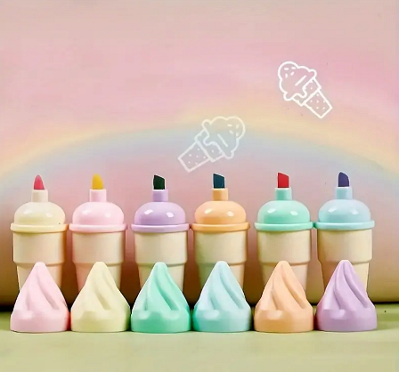 Ice-cream Highlighters (Whole Set)