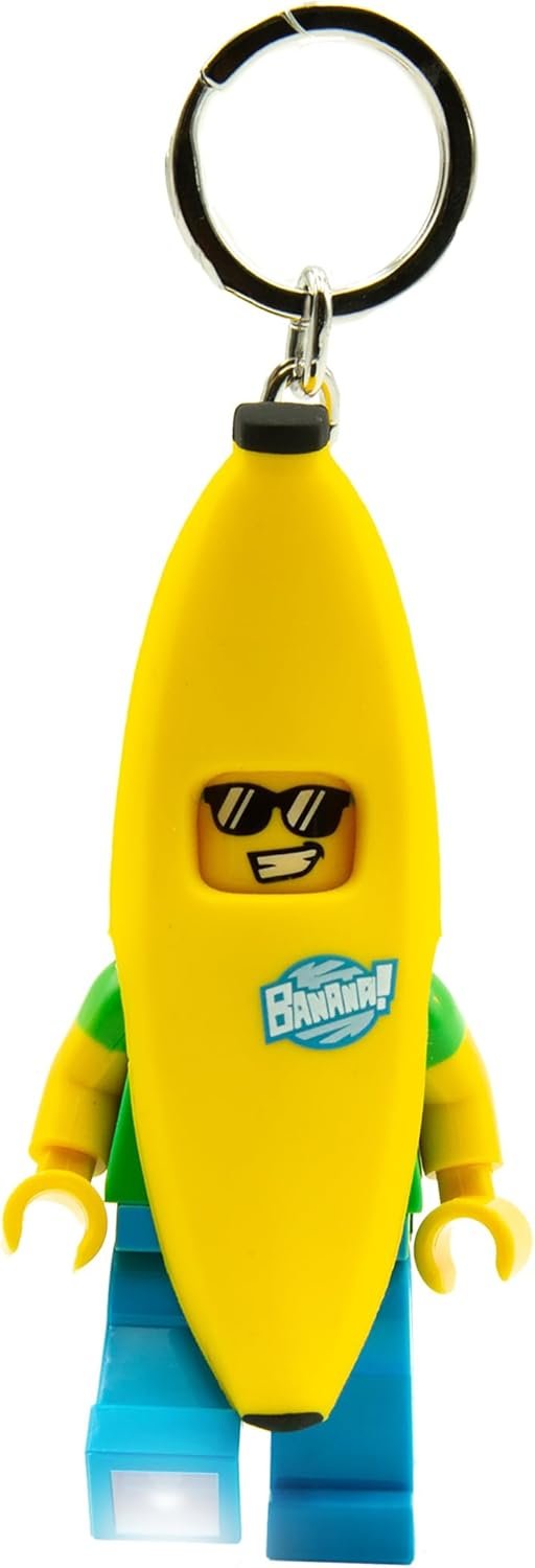 Banana Man Lego Keychain