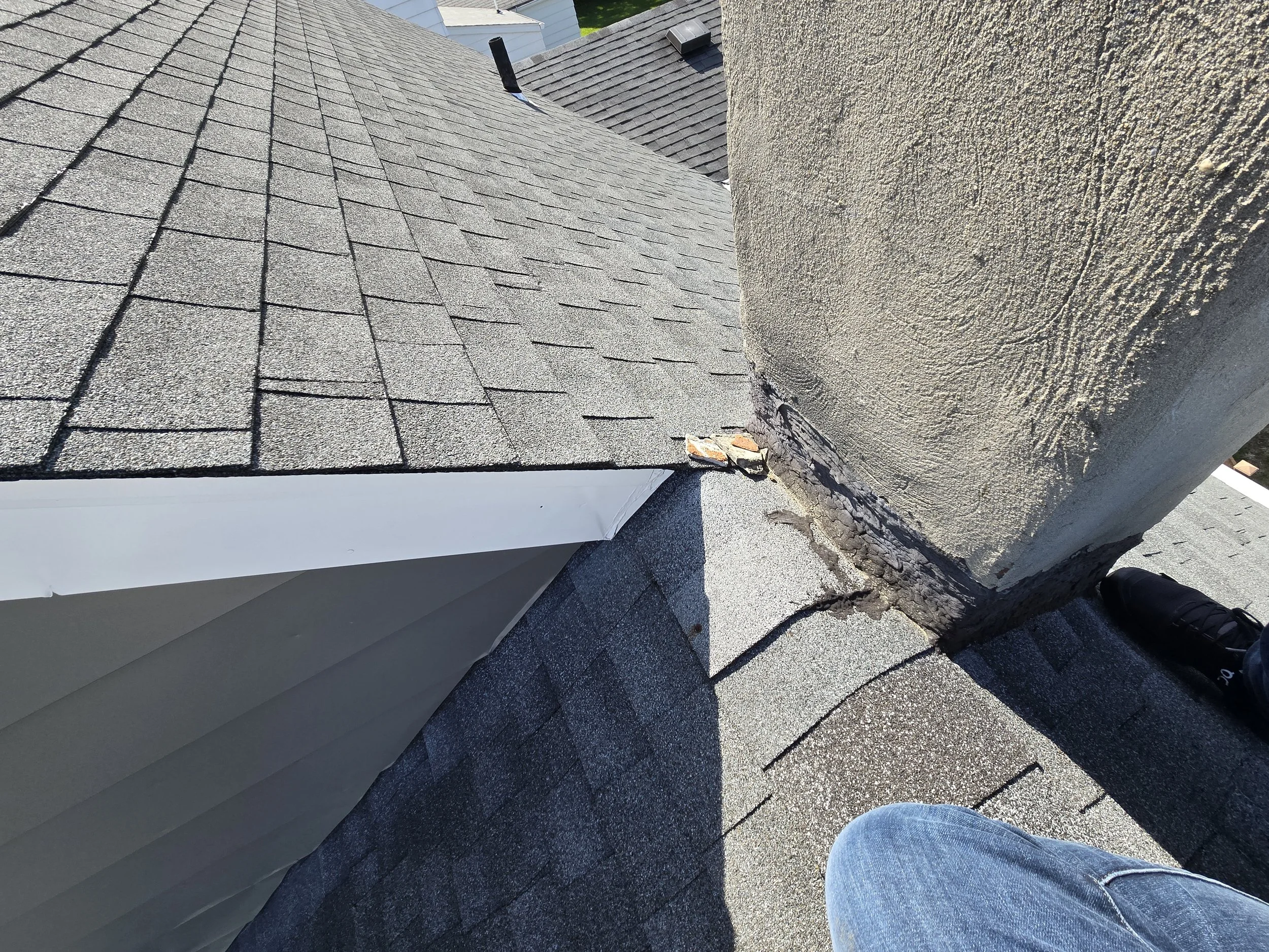 Before, Issue: Tarred Chimney Leaking (Copy)