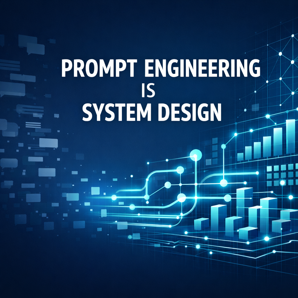 Prompt Engineering Is System Design: Moving from Chat to Structured Workflows