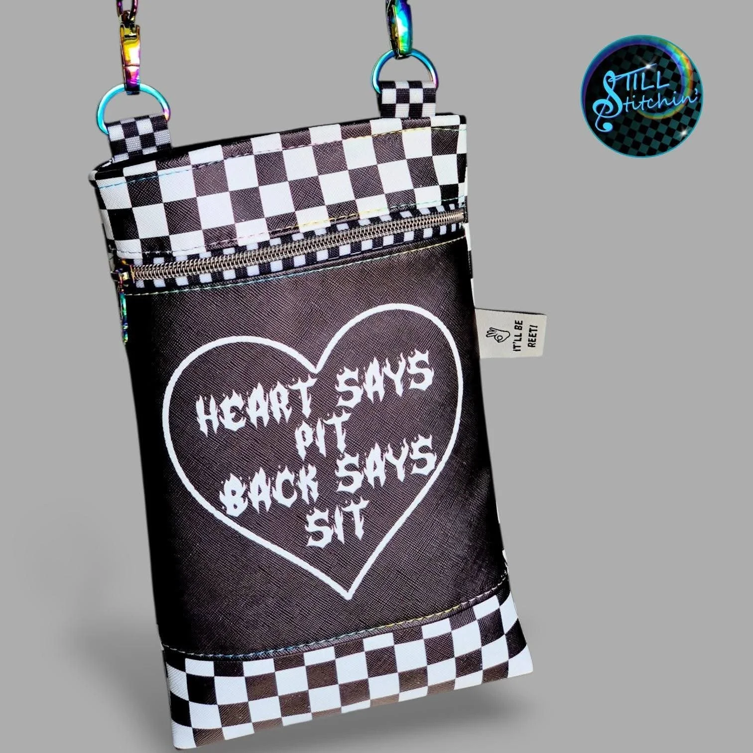 Pit/sit crossbody