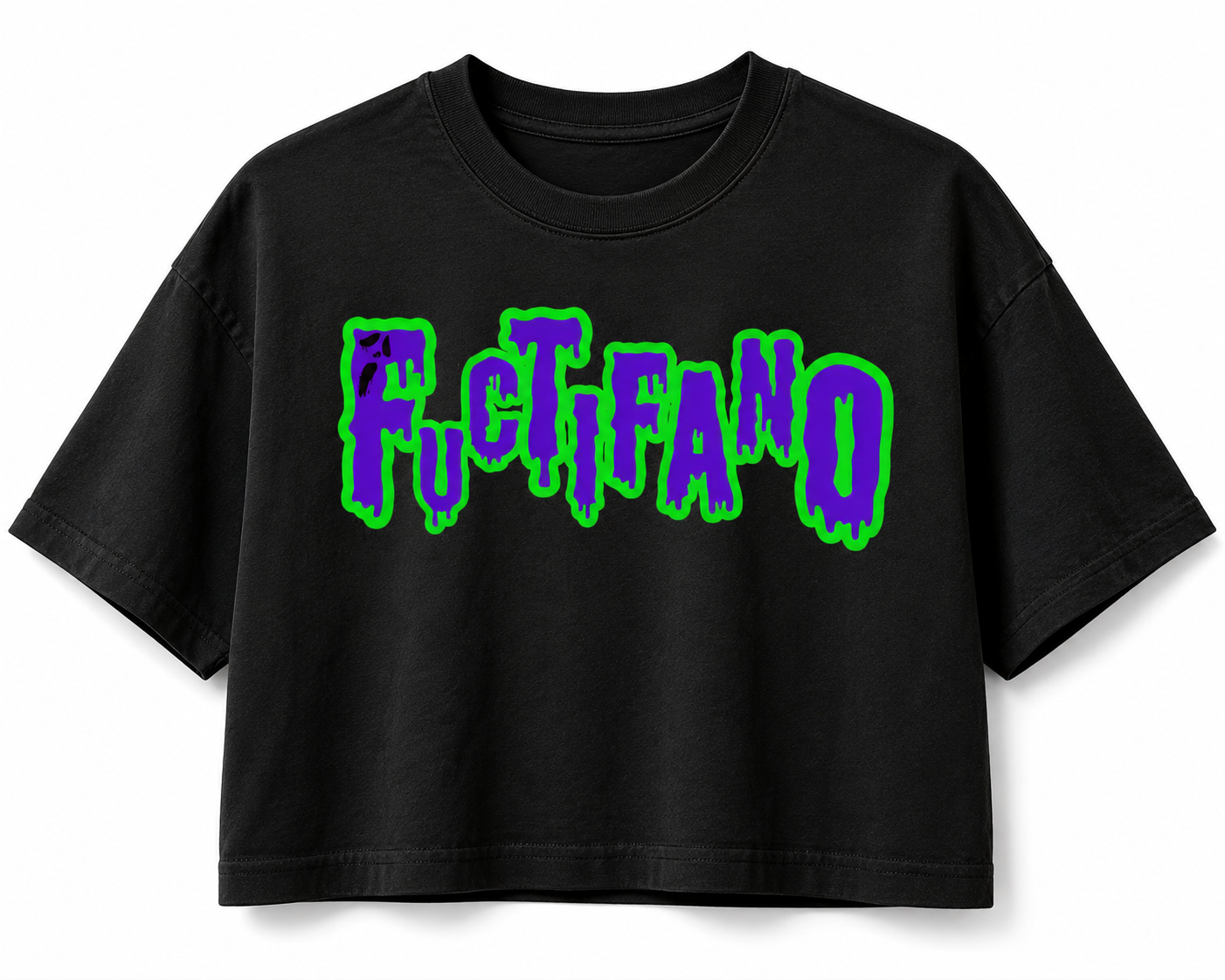 Fuctifano Boxy Cropped Tee