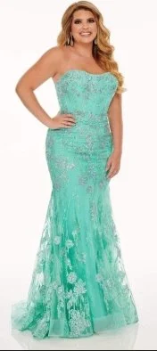Rachel Allan 70011W aqua 14W