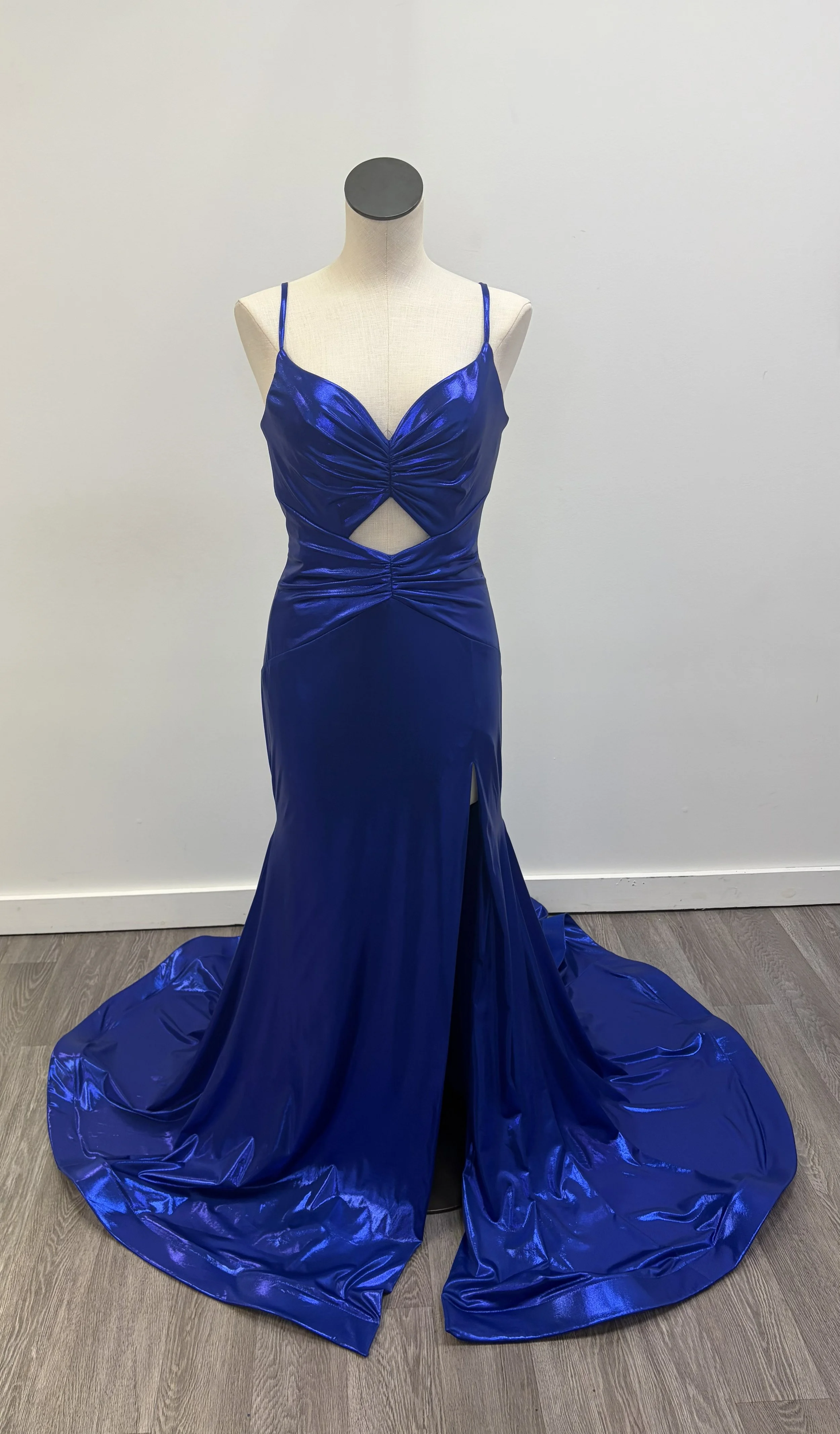 Jovani Size 8 43409A Cobalt