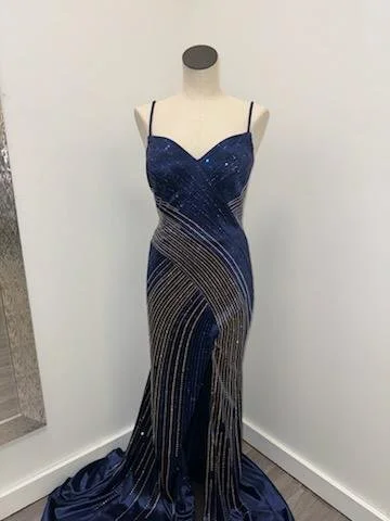 Jovani 48326A navy 12
