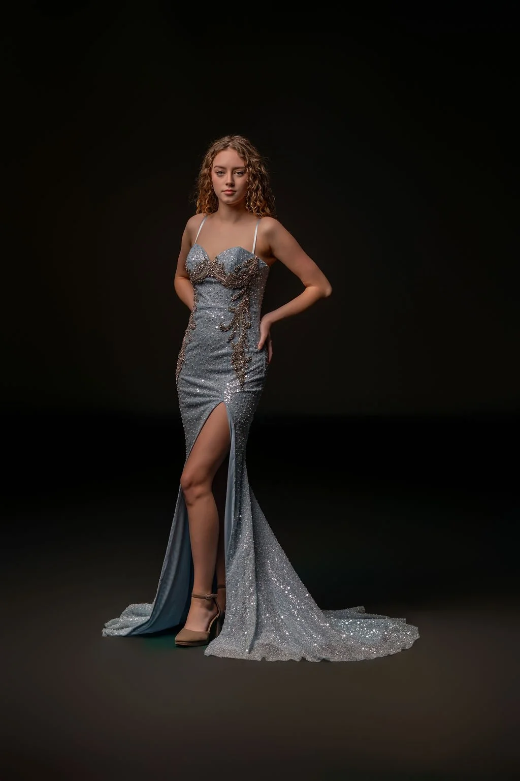 Portia & Scarlett Size 2 PS23422 Cinderella blue