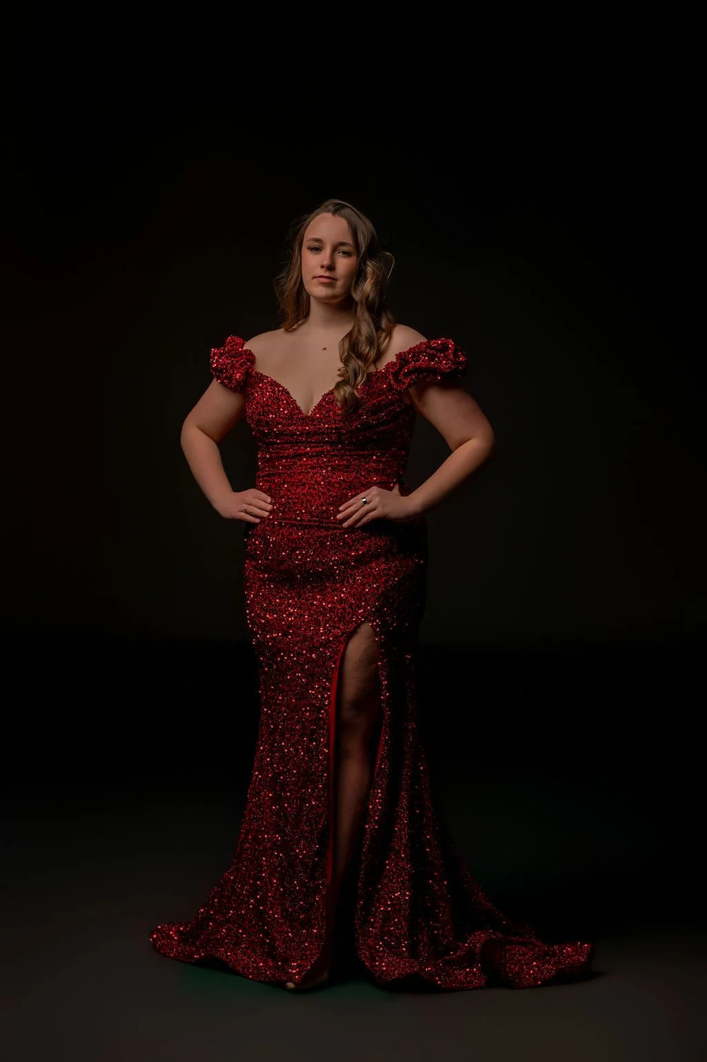 Jovani JVN37517b burgandy size 16